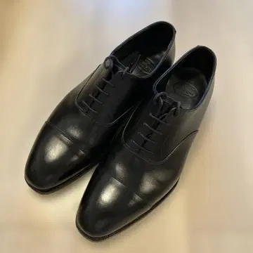 Crockett & Jones AUDLEY 스트레이트 팁 블랙