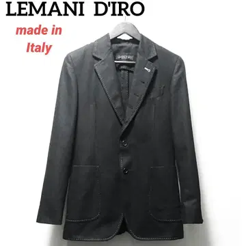 LEMANI D'IRO 이탈리아제 린넨 코튼 자켓 블레이저 블랙