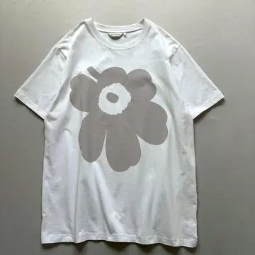 인기 marimekko 우니코 T셔츠 롱 화이트 L 빅 사이즈