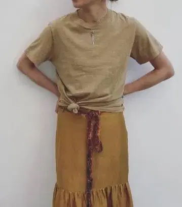 택 포함 NOWOS 노워스 티셔츠 크루넥 반팔