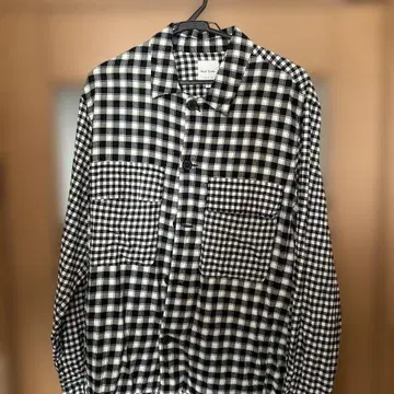 Paul Smith 체크 무늬 셔츠 이탈리아제 M 사이즈