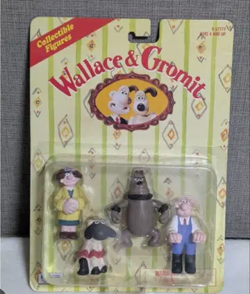 Wallace & Gromit 피규어 세트 전 4종 컴플리트