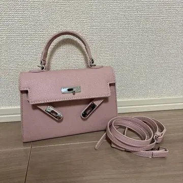 숄더백 핑크