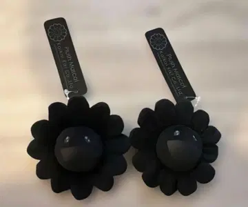 카이카이키키 무라카미 다카시 키 체인 블랙 꽃 키링 kaikaikiki