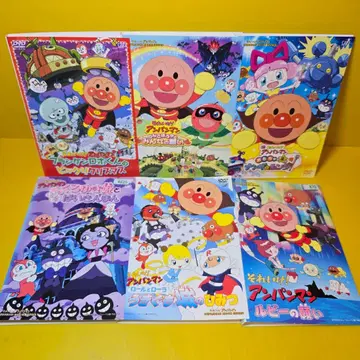 날아라! 호빵맨 영화, 극장판 DVD 6권 세트 T10, 프랑켄로보군
