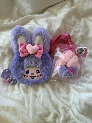 시나코 몽치치 치무탄 봉제 인형 미니백 스크런치