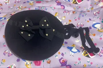 베이비더스타즈 샤인브라이트 베레모 블랙