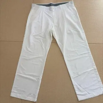 UNDER ARMOUR 골프 팬츠 화이트 94cm 빅 사이즈!