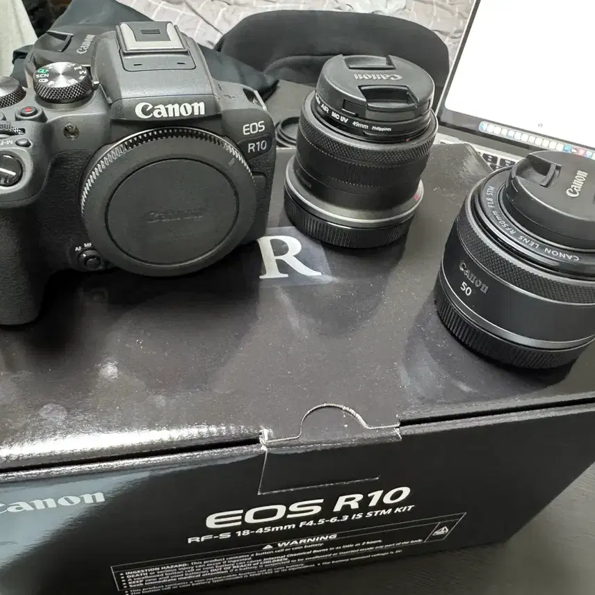캐논 EOS R10 + RF 렌즈 2종 세트