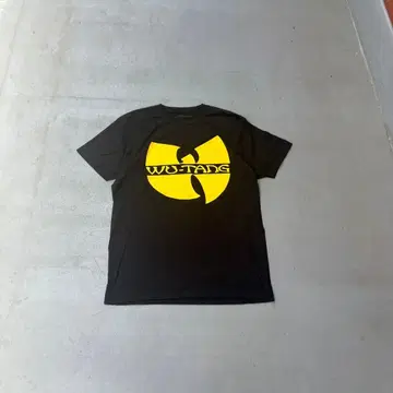 00s Wu-tang clan 로고 프린트 반팔 티셔츠