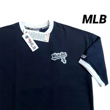 MLB 시카고 화이트삭스 T셔츠 서클 로고 자수 XL