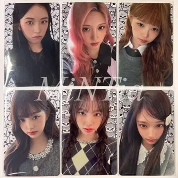 IVE LUCID DREAM 기간 한정 생산반 트레이딩 카드 6장 컴프