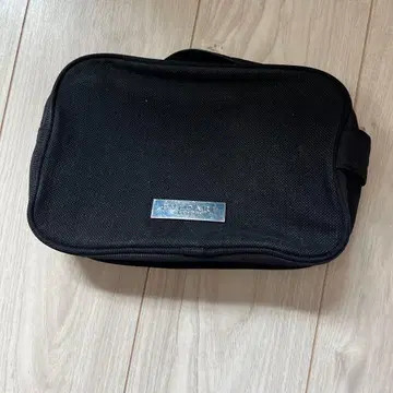 트래블 파우치 블랙 불가리