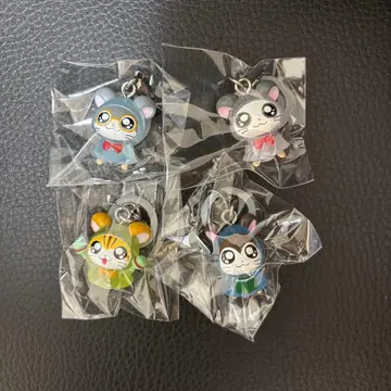 방가방가 햄토리 메지루시 액세서리 4세트