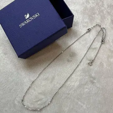스와로브스키 목걸이 실버 컨디션 최상