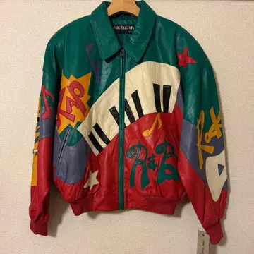 페레페레 가죽 자켓 당시 물건 미사용 새상품 택 포함 레어 데드스탁