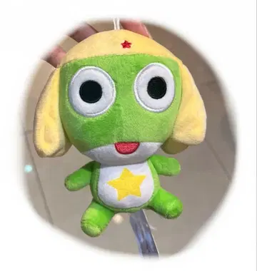 마스코트 개구리 중사 케로로 마스코트 봉제 인형 헤이세이 레트로 키링