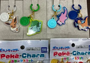 이브이 Poke-Charm 포켓참 컬러 마스코트 포켓몬