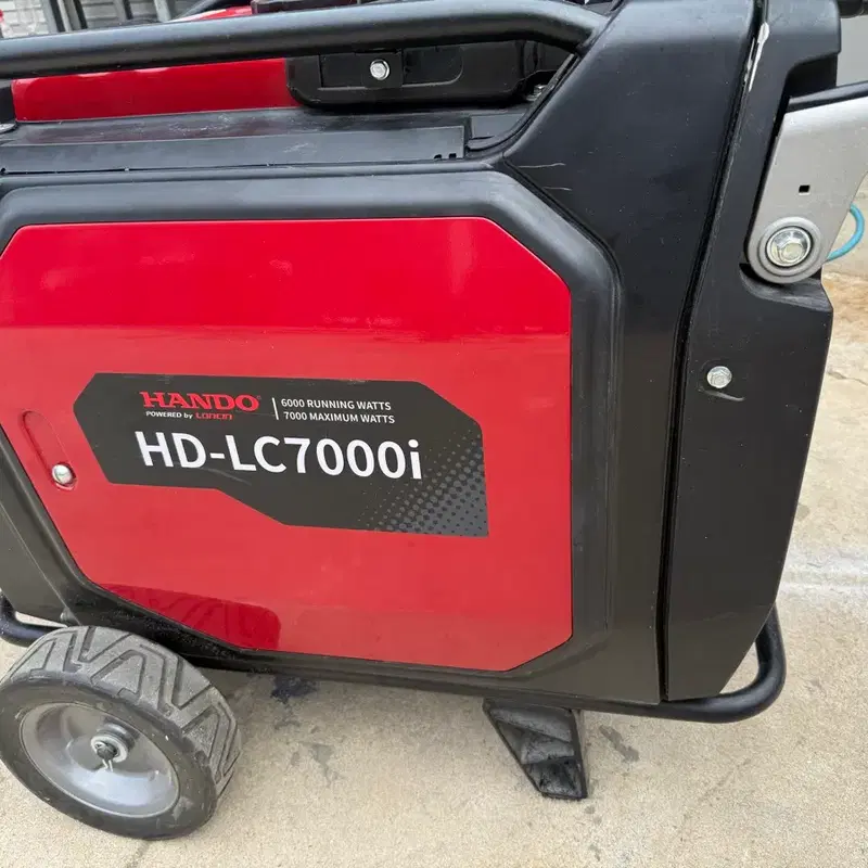 한도 론신 lc7000i 7키로 발전기 판매합니다