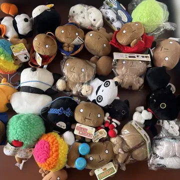 봉제 인형 산엑스 정리 빵 팬더 멍멍