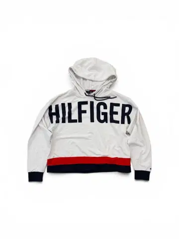 TOMY HILFIGER 얇은 소재 후드티 여성용 S/P