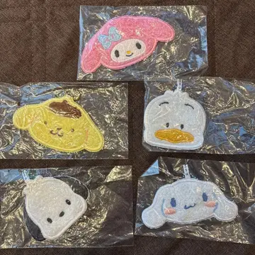 산리오 캐릭터즈 minimini 러그 매트풍 키링