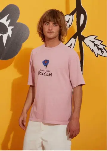 [ VOLCOM ] 피티드 아티스트 리 파라다이스 핑크