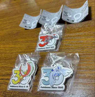 포켓몬 30주년 메탈 참 마스코트 칸토 조토 호연