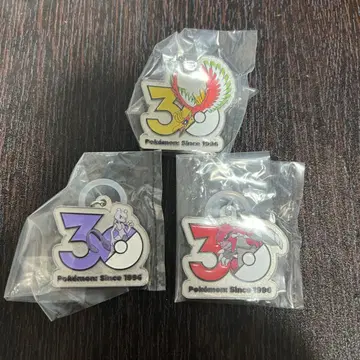 포켓몬 30주년 메탈 참 컬렉션 뮤츠 호우오우 그란돈