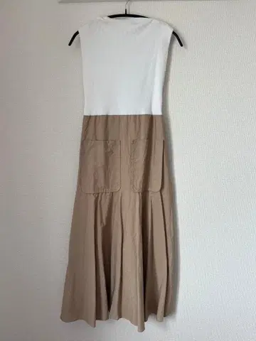 ZARA 슬리브리스 바이컬러 원피스 L 사이즈