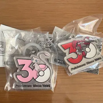 포켓몬 30주년 메탈 참 마스코트 뮤 세트