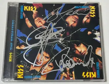 KISS Crazy Nights 사인 포함 CD