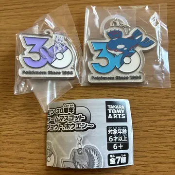 포켓몬 30주년 메탈 참 마스코트 뮤츠 & 가이오가