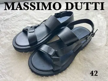 MASSIMO DUTTI STUDIO 가죽 샌들 42 새상품급