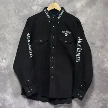 Wrangler Jack Daniel's 셔츠 블랙 XL