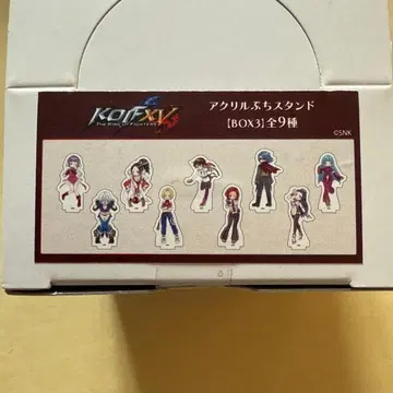 snk kof 킹 오브 파이터즈 아크릴 스탠드 쁘띠 1박스