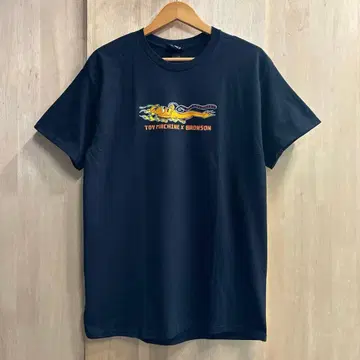 브론슨 토이머신 프린트t셔츠 skate sk8