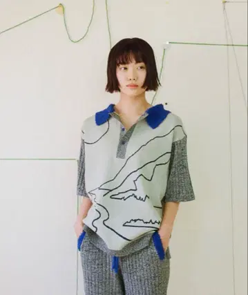 PAMM 달이 있는 풍경의 니트 폴로