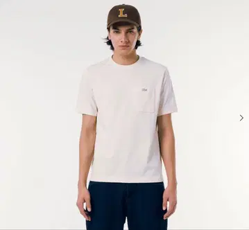 Lacoste 포켓 티셔츠/아웃라인 락 포켓 티셔츠3