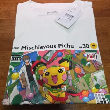 graniph Mischievous Pichu T셔츠 L사이즈