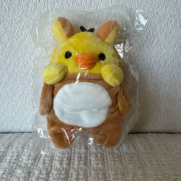 [미개봉] 리락쿠마 사실은 키구루미예요 걸이 봉제 인형 키이로이토리