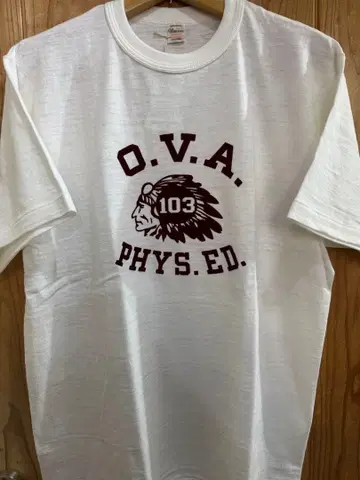 WAREHOUSE & CO. 4601 T셔츠 O.V.A. XL