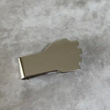 I369 새상품급 dunhill 던힐 머니클립 925 실버