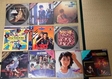 LaserDisc 레이저 디스크 10장 세트 쇼와 레트로 스타 워즈