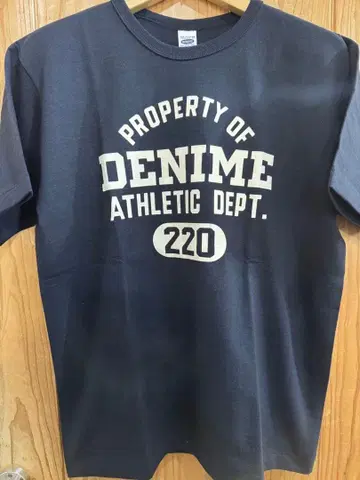 웨어하우스제 DENIME Athletic Dept. 티셔츠 블랙 M