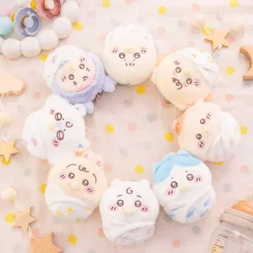 치이카와 baby 봉제 인형 복권 E상 컴플리트 혜택 씰 포함
