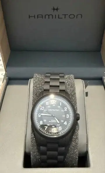 컨디션 최상 Hamilton Khaki Field H70215130