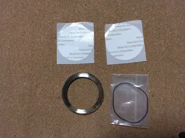 타사 제품 SEIKO 터틀용 커스텀 베젤 서브 타입 실버 SRP777
