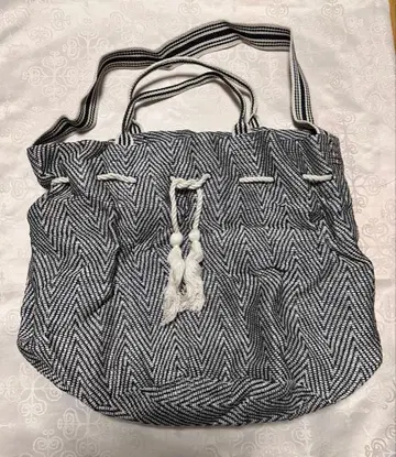 NATURAL VINTAGE goa 토트백 복조리형 헤링본