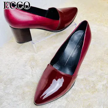 [ 미사용 ] ecco 에코 36 (23cm) 쉐이프 45 절개 가죽